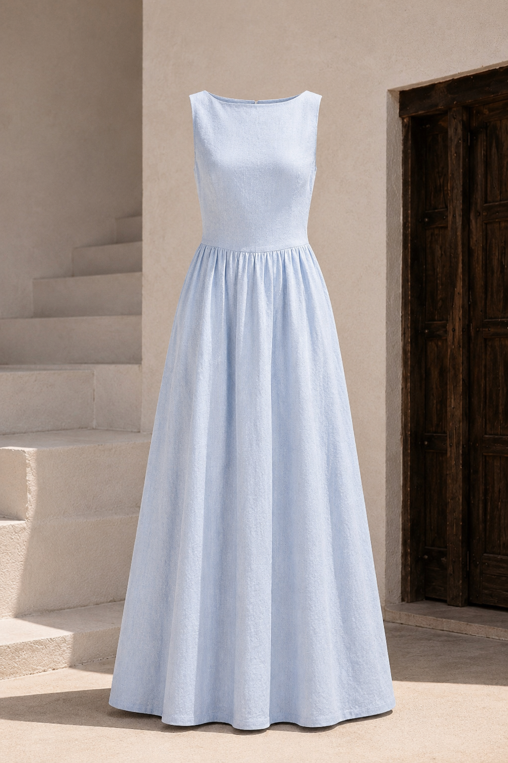 Vestido Midi Cruzado Satinado