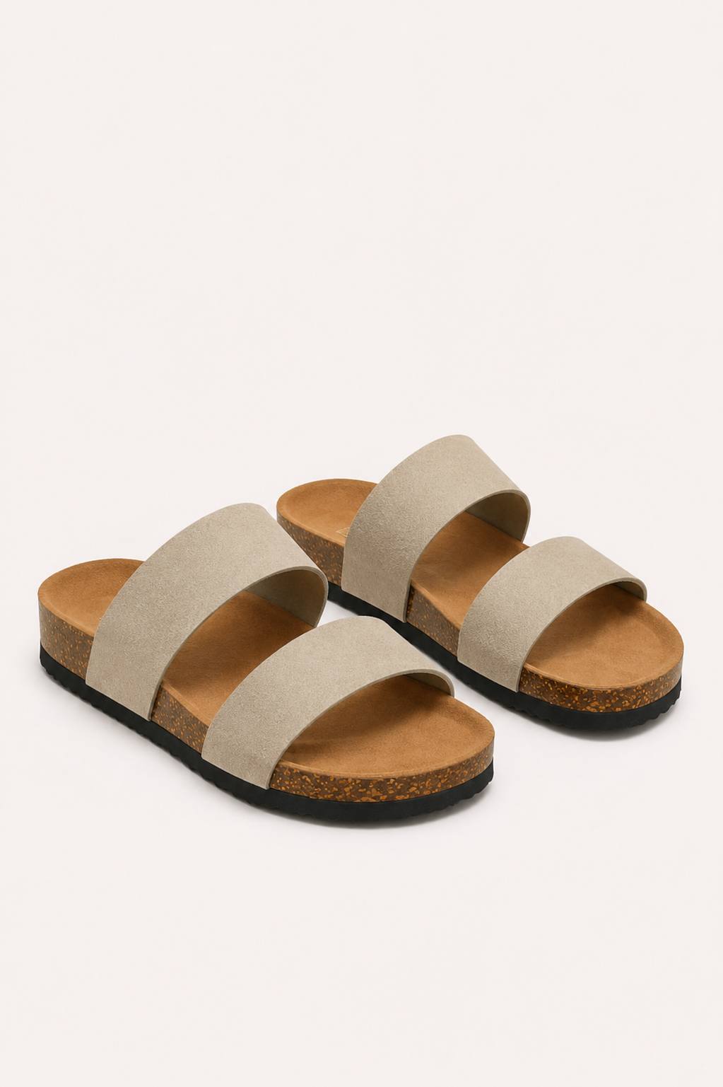 Sandalias Planas Punta Abierta Verano
