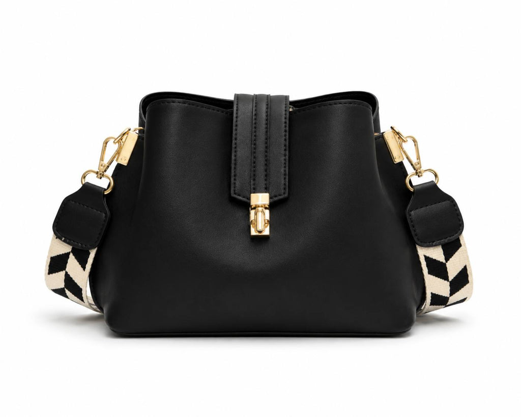 Bolso Cubo Correa Ancha