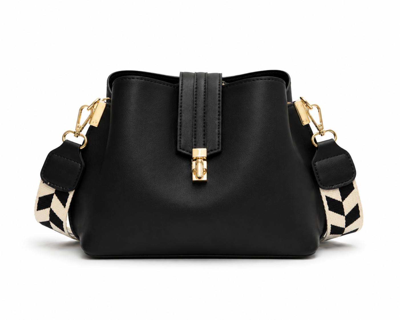 Bolso Cubo Correa Ancha