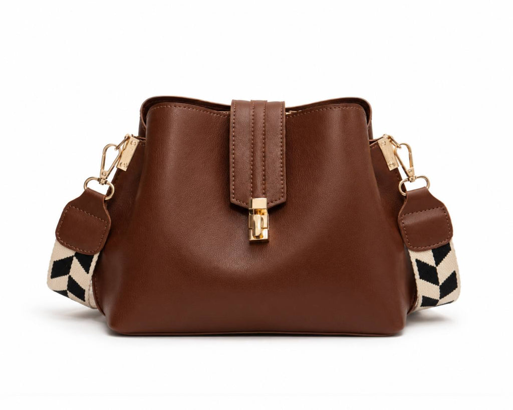 Bolso Cubo Correa Ancha