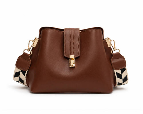 Bolso Cubo Correa Ancha