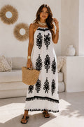 Vestido Estampado Tirantes Corte A