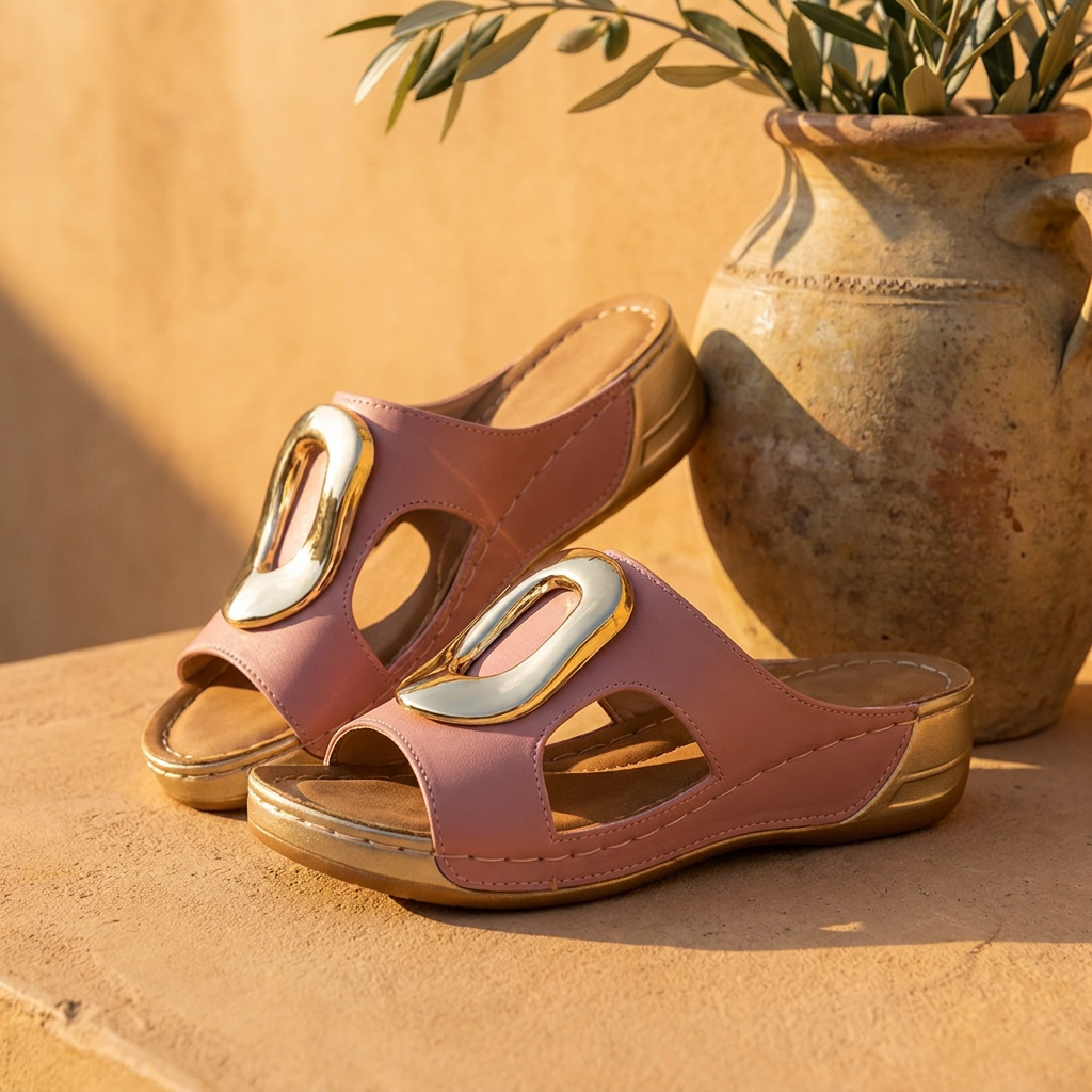 Sandalias de Plataforma - Comodidad y Estilo Mediterraneo
