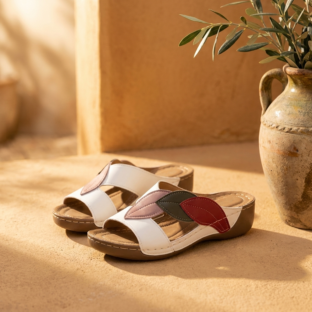 Sandalias de Cuero Ligeras - Comodidad Mediterranea