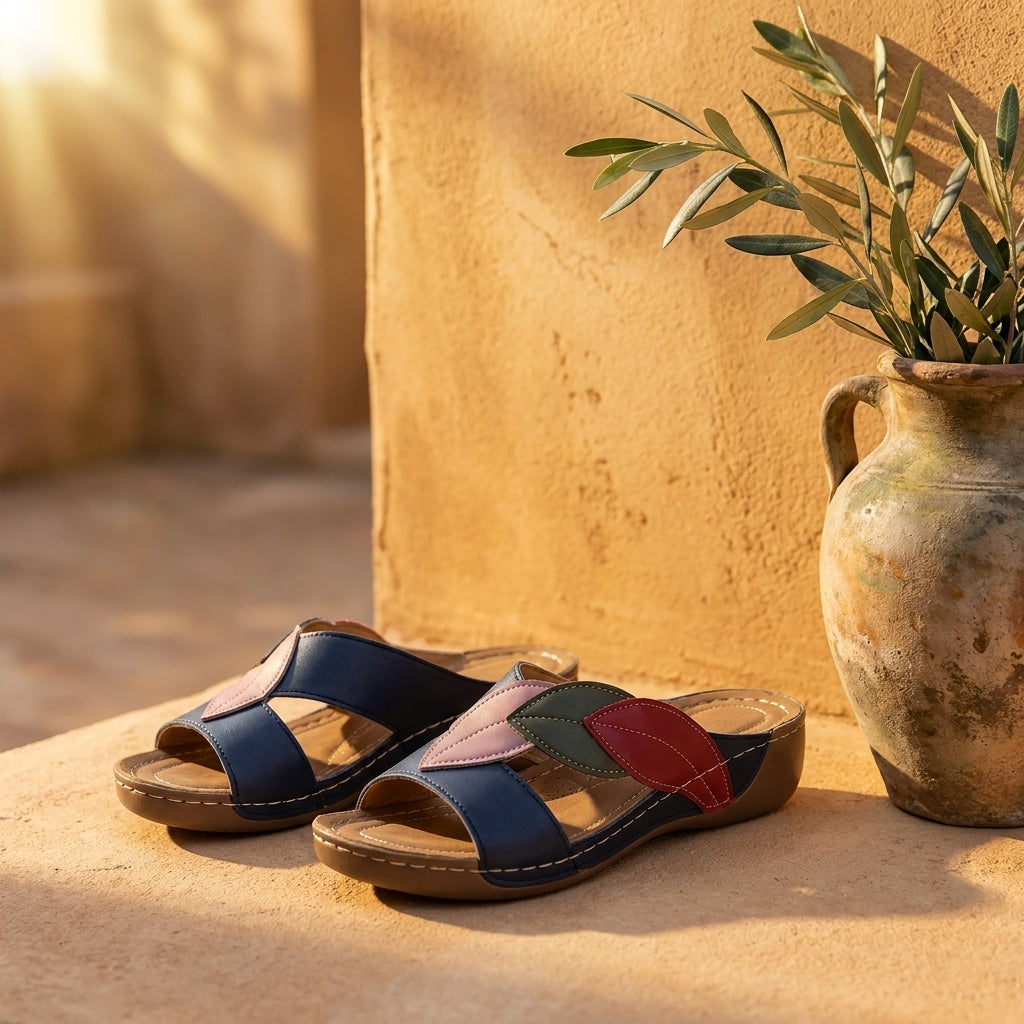 Sandalias de Cuero Ligeras - Comodidad Mediterranea