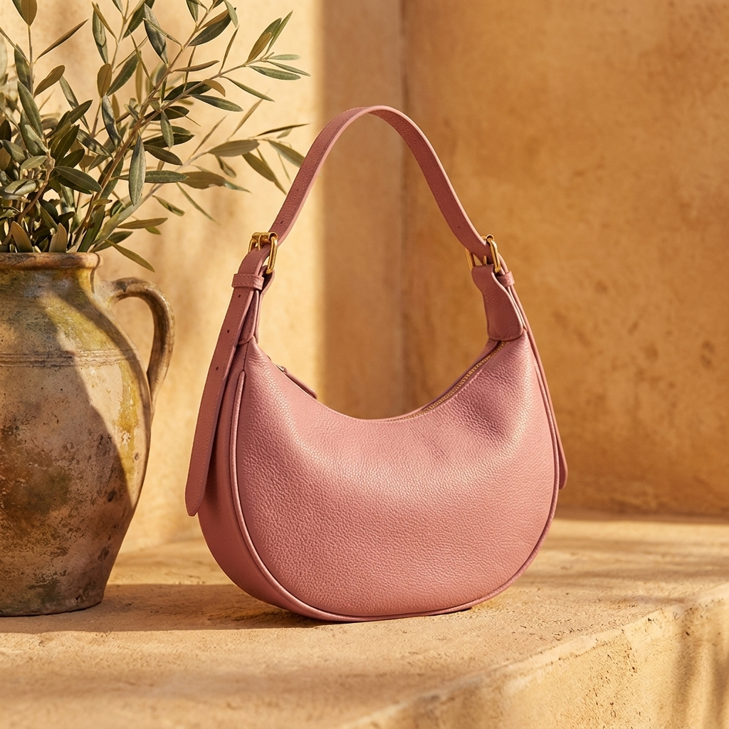 Bolso Hobo Cuero Microfibra Gran Capacidad Mujer