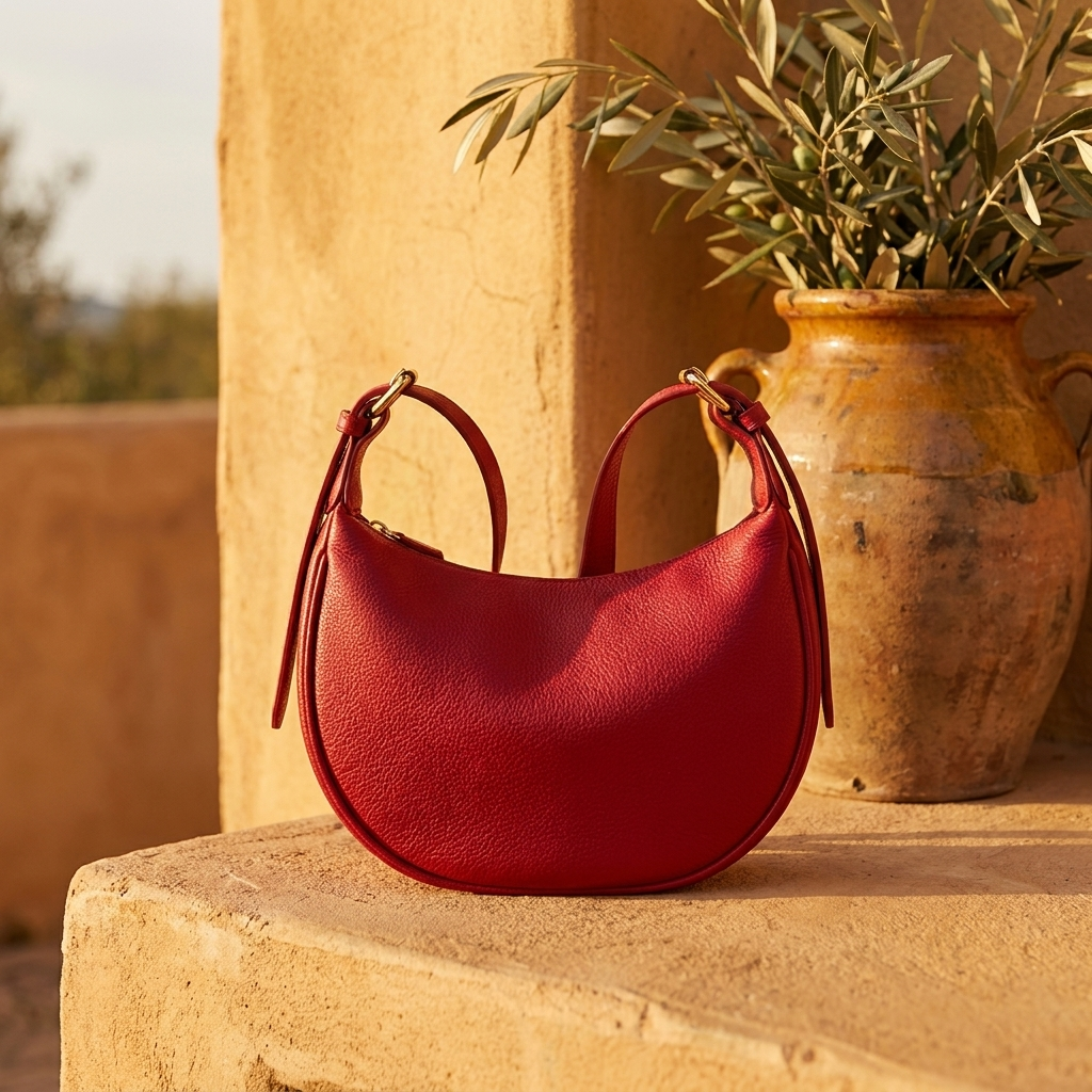 Bolso Hobo Cuero Microfibra Gran Capacidad Mujer